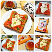 マルゲリータ風トースト|うたかた。さん