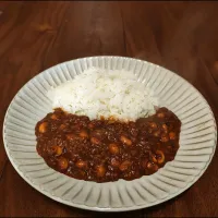 豆とひき肉のカレー|マニョモさん