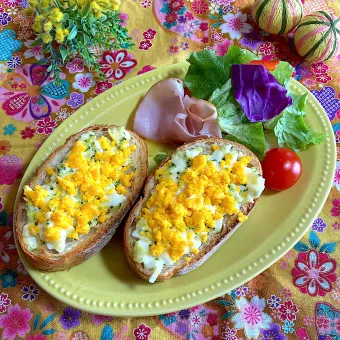 Snapdishの人気料理写真:ミモザトースト風✨