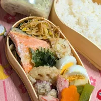 本日のお弁当〜和風鮭弁当| f.1125beさん