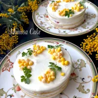 💛ミモザケーキ ~レモンチョコレート