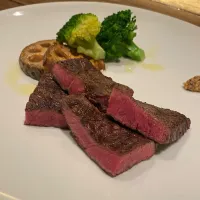 牛ランプ肉の炭火焼|麻紀子さん