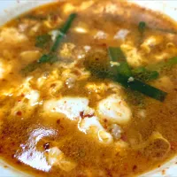 【3/12までの催事出展from
宮崎県延岡市】 
辛麺本舗さやか
辛麺0辛 (1,100円)
＋1辛 (50円)
＠京王百貨店新宿店 大九州展
26063
〈醤33塩13噌󠄀5タ2出4F2冷0チ1混1つ0担1沖1〉|大脇さん