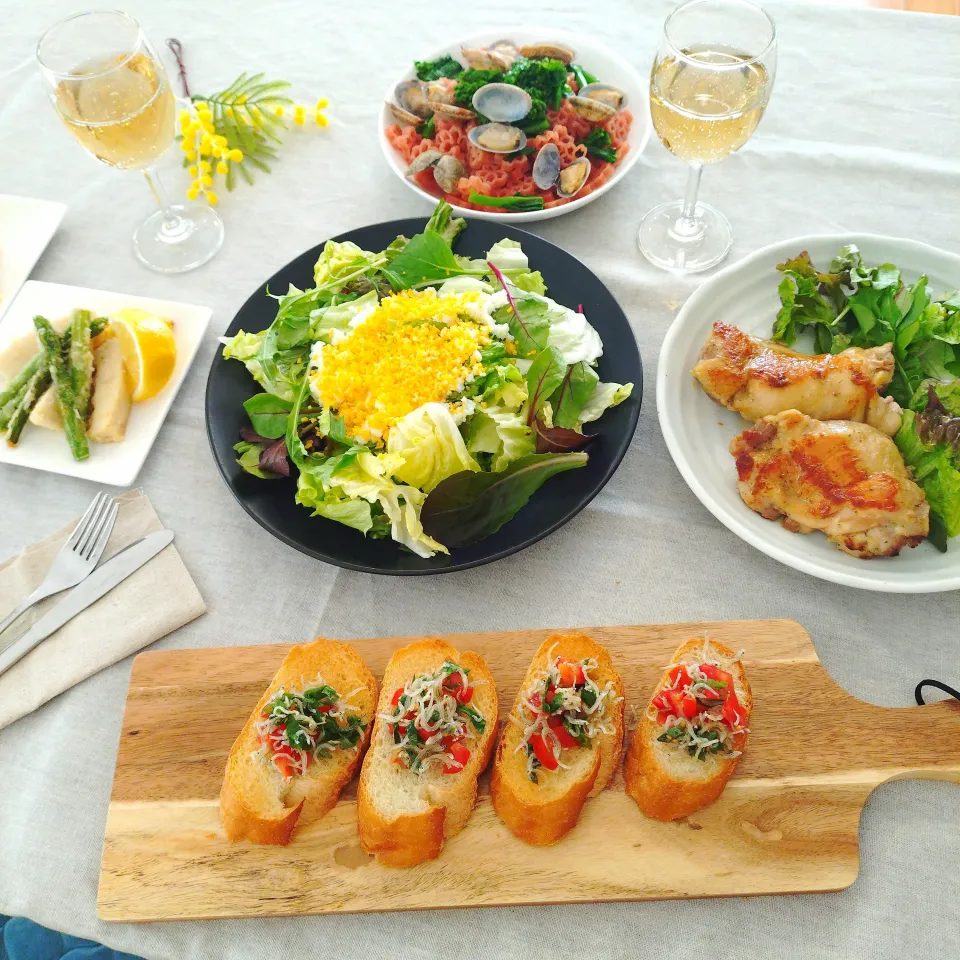 春の洋食パーティー|あゆみ│ハレシピさん