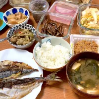 鯵の開き焼き|みんみんさん