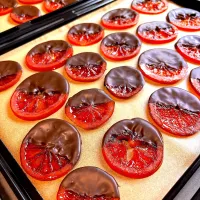 ブラッドオレンジでオランジェット🍊|さつまいもさん