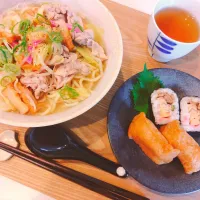 3/8🌸朝昼兼用ご飯