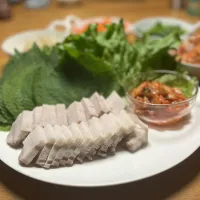 3/7の夕食　ポッサム|yoneさん