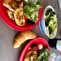 ローズマリーチキンカツ　塩パン|みーさん