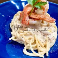海老のベシャメルソーススパゲッティ🇮🇹