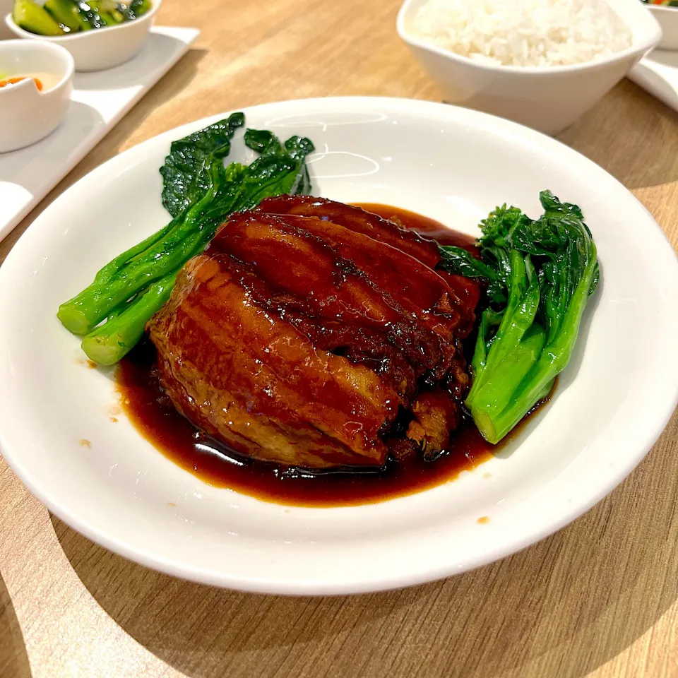 梅菜扣肉配白飯|skyblueさん