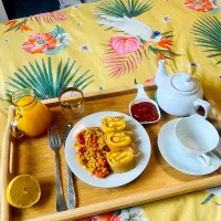 Breakfast in bed| chefletiさん