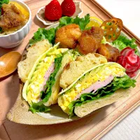 手作りパンでサンドイッチ🥪| すずさん
