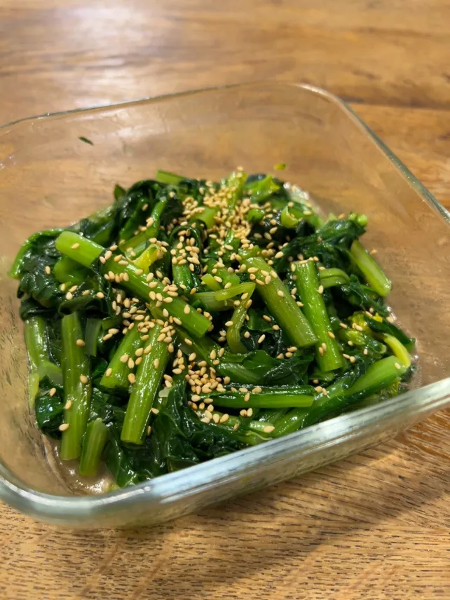 収穫してすぐの小松菜|Riccaさん