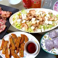 夕飯 ローストポーク&ビーフなど| ふわふわさん