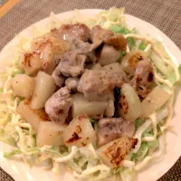 鶏ももポテトのハニーマスタード