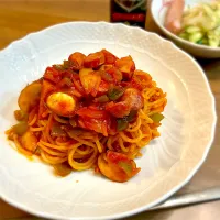 ナポリタン  「喫茶おじさん」に触発されて作ってみた| リフルシャッフルさん