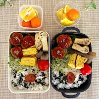 ピーマン肉詰め弁当|なおキッチンさん