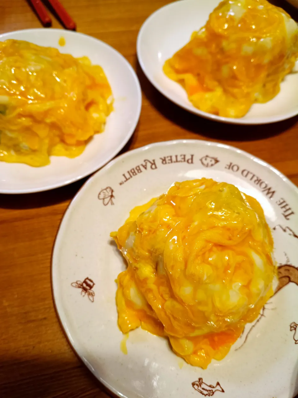 オムライスではなく、ポテトサラダ✨️|めぐさん