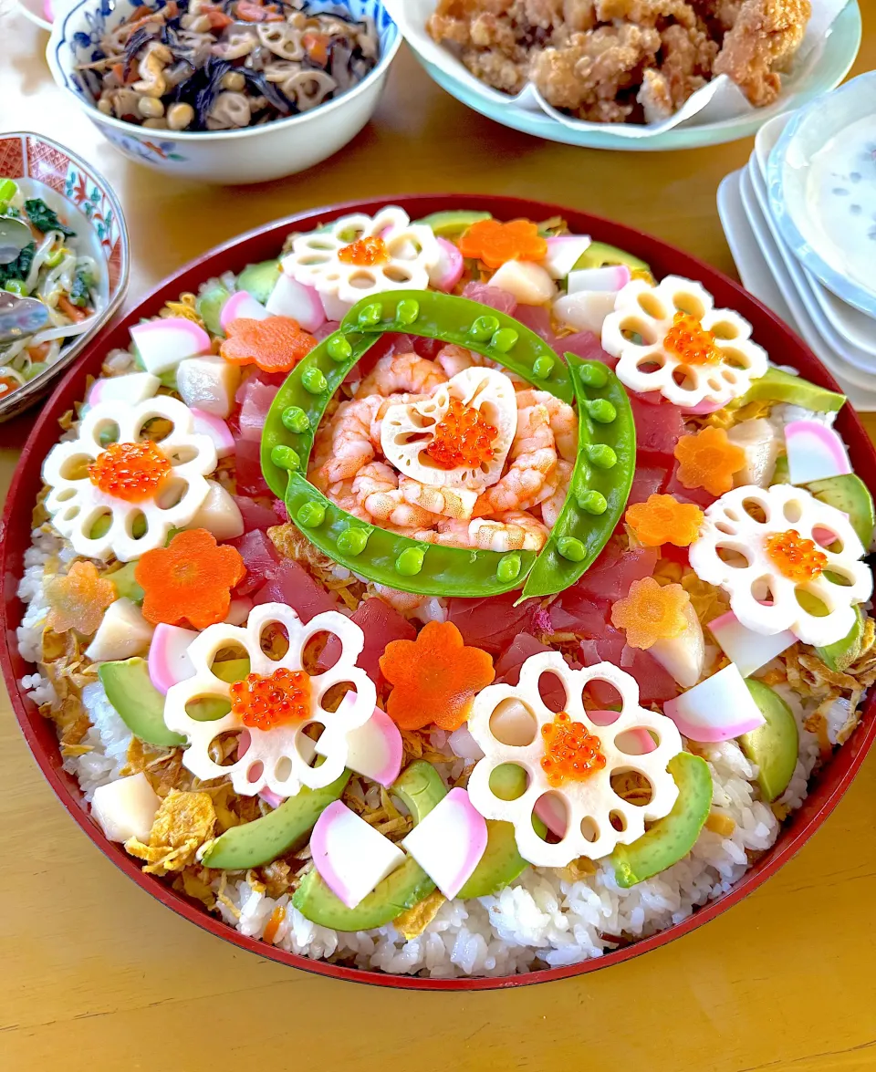 春爛漫🌸海鮮ちらし寿司|さらっと🍀さん