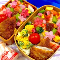 今日の夫婦弁⁽⁽ ◟(灬 ˊωˋ 灬)◞ ⁾⁾💕|桃実さん