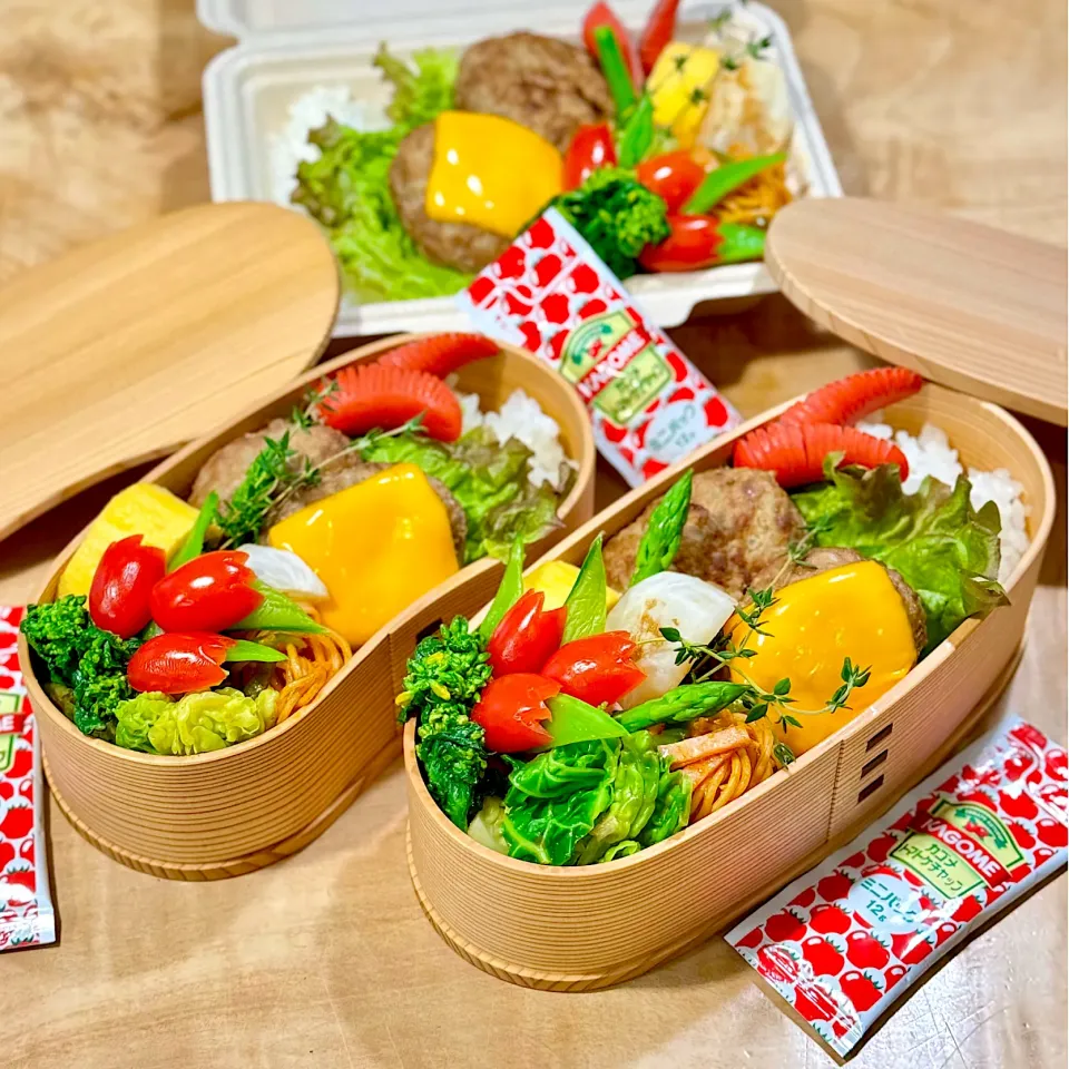 ハンバーグ弁当|1480_kojiさん