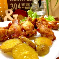 手羽元ローストチキン|真珠きょうだいママさん