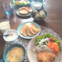 朝ごはん🌅！|まめころさん