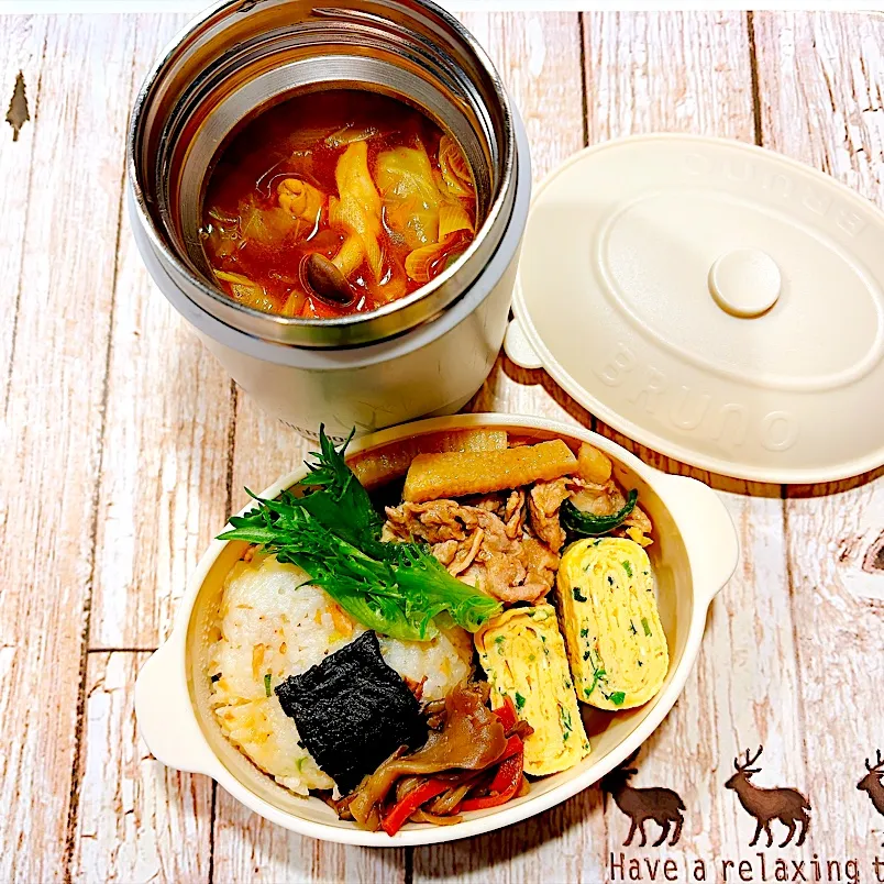 👳昼【自分弁：カレースープ】🍛|Laniさん