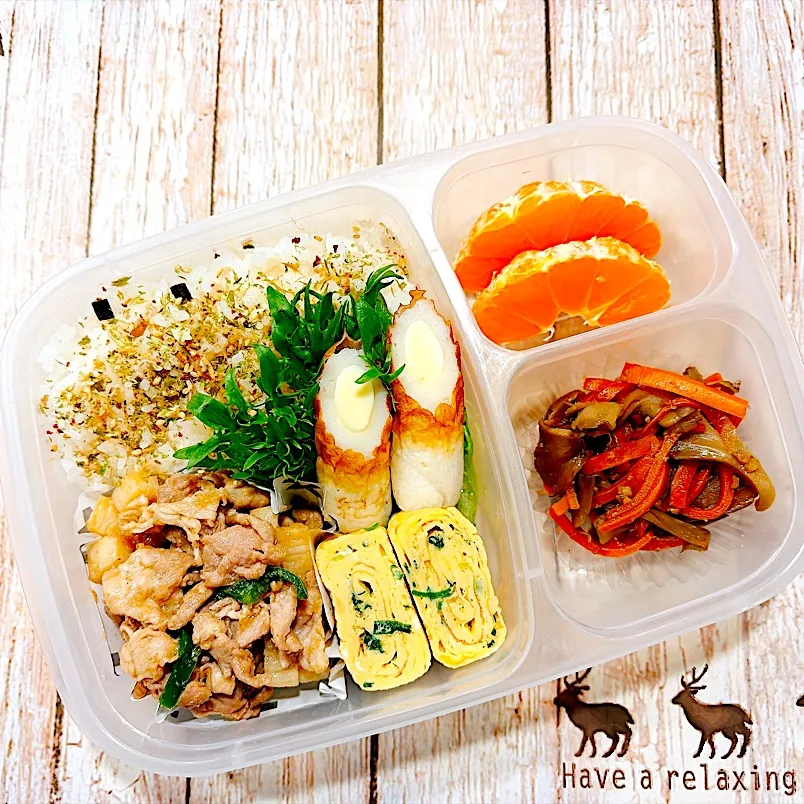 👨‍🦳昼【父弁：青椒肉絲】🐷|Laniさん