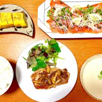 ポークソテー&蕪のポタージュ| マイさん