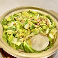 妻用、春キャベツ鍋|ぎんさん