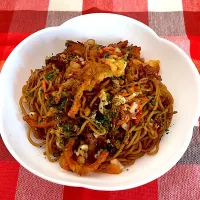 かき揚げ焼きそば|サクラピンクさん