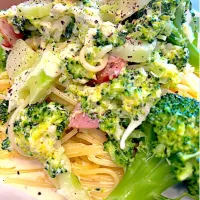 ブロッコリー盛り盛りカルボナーラ| masaさん