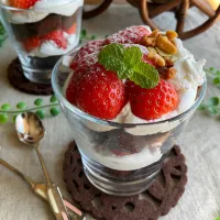 グラス☆スコップケーキ