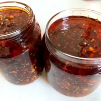 めちゃ辛い🌶️食べるラー油|ピンキーさん