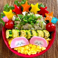 🐷豚バラねぎ塩弁当🐷|ヘルペイさん