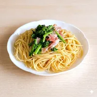 菜花スパゲティ|りょうりょうさん