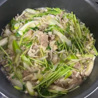 牛肉はりはり鍋|カズさんさん