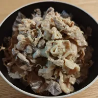 ☆さっぱりおかか豚しゃぶ丼|ひつじ先輩さん