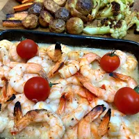 エビのハニーマスタードソース焼き🦐|まいまいさん