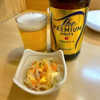 瓶ビール w/ お通し|T. Wonderさん