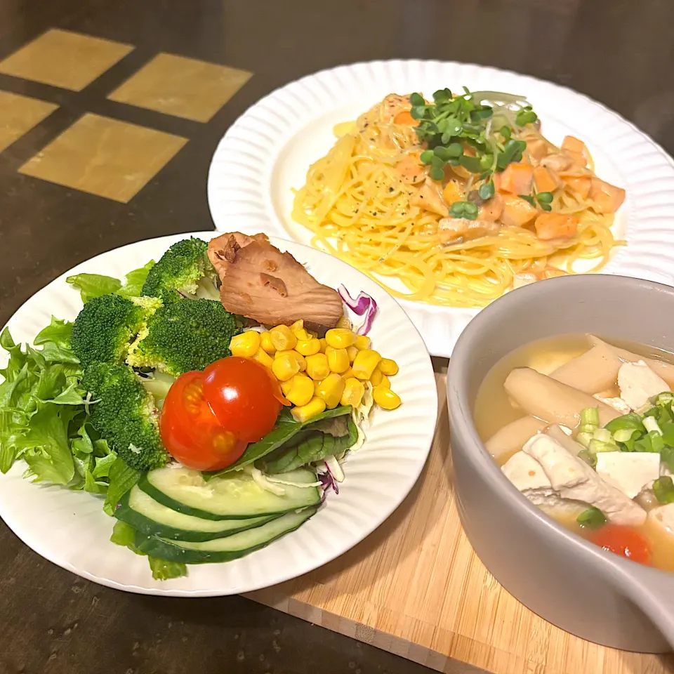 今晩のサラダ🥗|かっちゃん杉さん