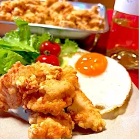 鶏のから揚げ〜