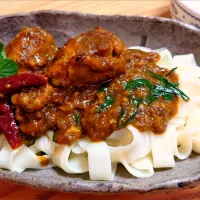 🇮🇳南インド風ケララカレーきしめん🏯|なつさん