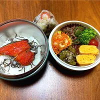 3月10日お弁当＆朝練おにぎり|Meimamaさん