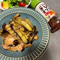 ナスと豚こまの生姜焼き🍆|さつまいもさん