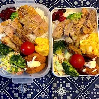 中学and高校男子お弁当🍱|チーズさん