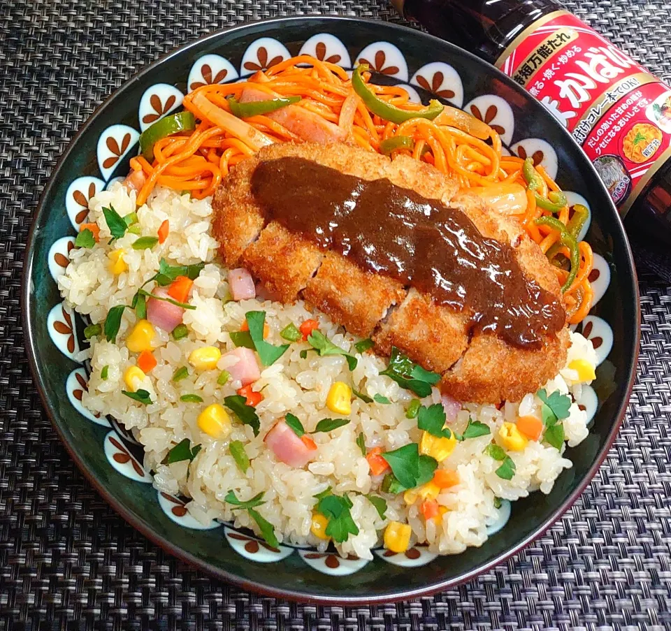 ボリューム満点トルコライスでムスコの置きランチ|からあげビールさん