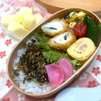 3/10 しそ梅巻ささみフライ弁当|JUNe28さん